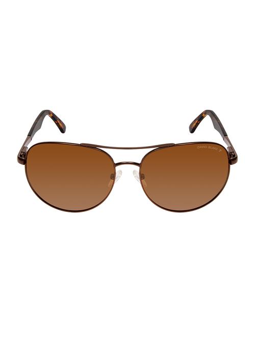 david blake brown aviator gradient, polarized, uv protected sunglass - 15396061 - Very Small Image - 1