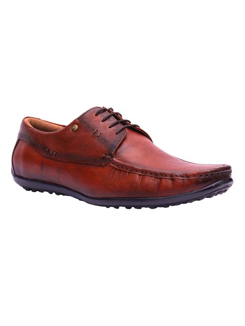 brown Leather lace up shoes - 15396064 - Very Small Image - 1