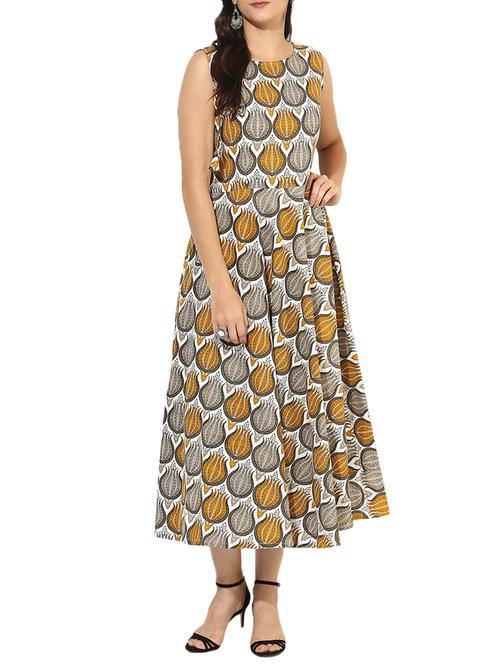 printed a-line kurta - 15396692 - Very Small Image - 1