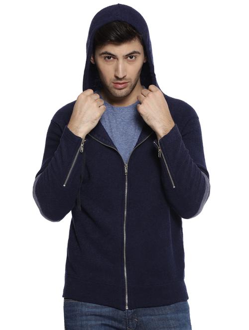 blue cotton sweatshirt - 15399001 - Very Small Image - 1