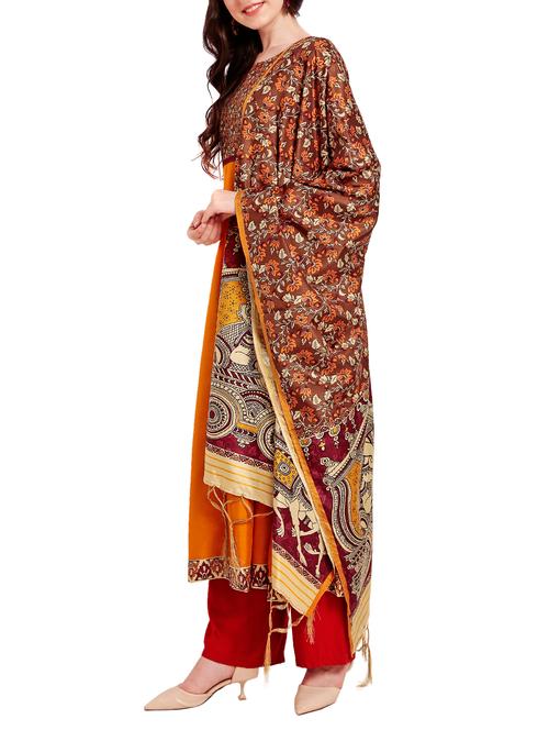 printed dupatta with tassels - 15405972 - Very Small Image - 1