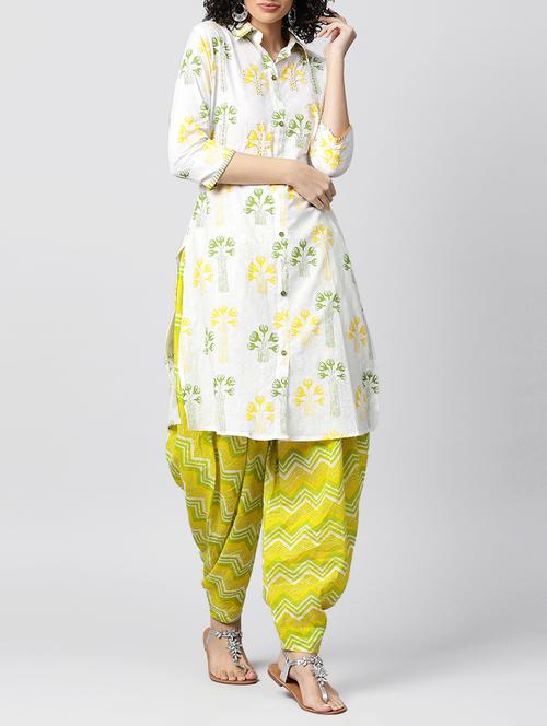 sequine kurta with salwar set - 15412923 - Very Small Image - 1