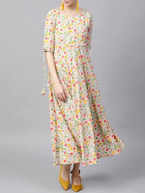 floral maxi dress - 15413994 - Very Small Image - 1