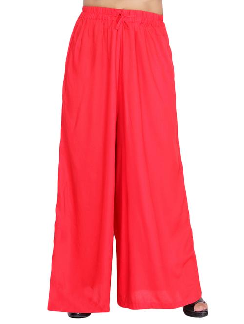 flared solid palazzo - 15414307 - Very Small Image - 1