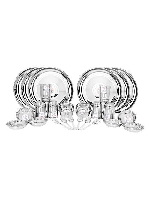 stainless steel dinner set of 30 pieces - 15415567 - Very Small Image - 1