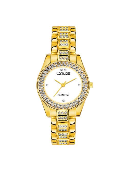 crude rg2049 white dial watch for women - 15417181 - Very Small Image - 1