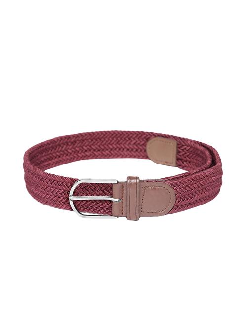 red leatherette (pu belt - 15417967 - Very Small Image - 1