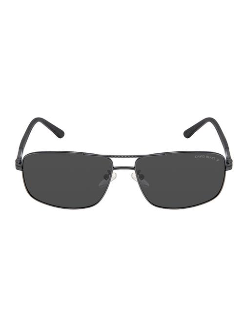 david blake grey rectangle polarized uv protected sunglass - 15418813 - Very Small Image - 1