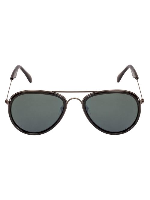 arzonai aviator gunmetal-green uv protection sunglasses [ma-314-s1 ] - 15420458 - Very Small Image - 1