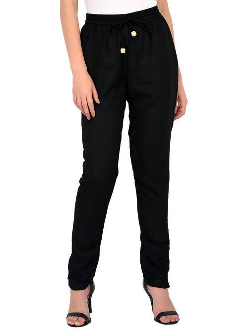 draw string waist peg trouser - 15420516 - Very Small Image - 1