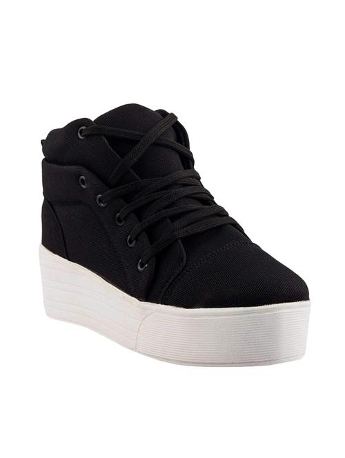 black lace-up sneakers - 15425995 - Very Small Image - 1