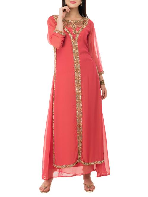layered embellished kurta - 15426758 - Very Small Image - 1
