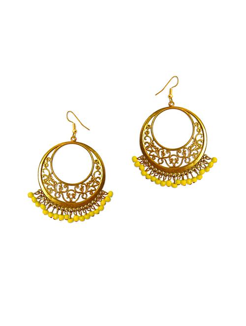 yellow drop earrings - 15429070 - Very Small Image - 1