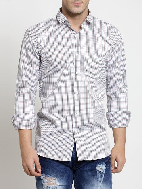 white cotton casual shirt - 15429326 - Very Small Image - 1