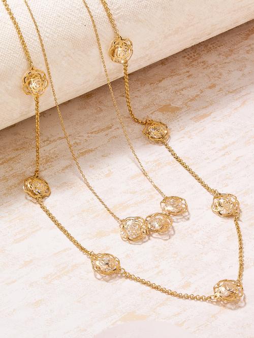 layered chain necklace - 15429509 - Very Small Image - 1