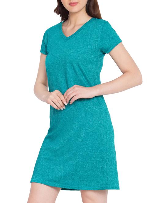 v-neck short sleeved sleepshirt - 15431656 - Very Small Image - 1
