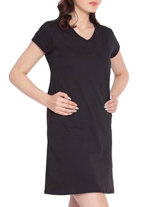 v-neck short sleeved sleepshirt - 15431657 - Very Small Image - 1