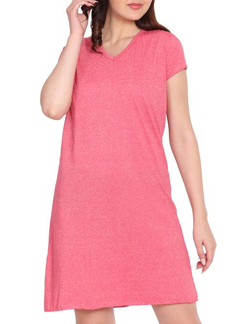v-neck short sleeved sleepshirt - 15431673 - Very Small Image - 1