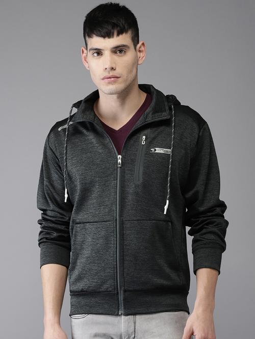 grey polyester sweatshirt - 15435975 - Very Small Image - 1
