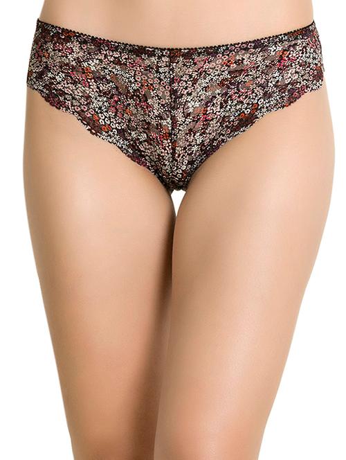 floral mid-rise hipster panty - 15438194 - Very Small Image - 1