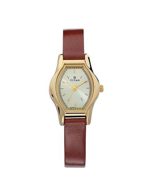 titan karishma analog champagne dial women's watch-2597yl01 - 15440156 - Very Small Image - 1