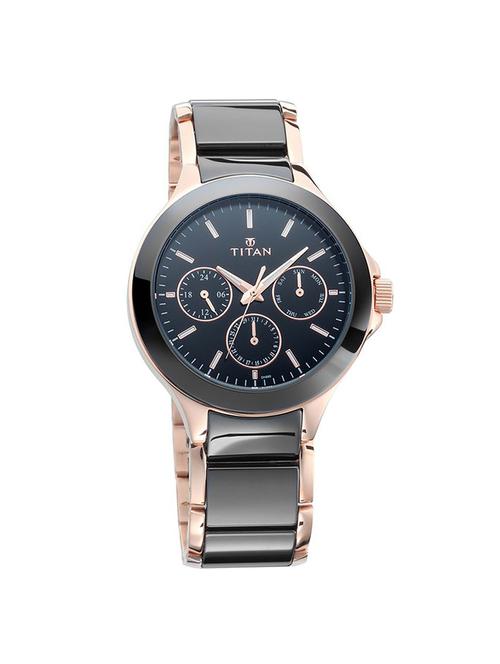 mens ceramics black dial multifunction watch 90089kd02 - 15440246 - Very Small Image - 1