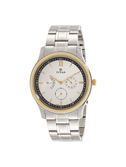 titan classique retrogrades analog watch-1768bm01 - 15440250 - Very Small Image - 1