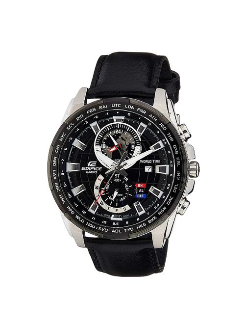 casio edifice analog black dial men's watch - efr-550l-1avudf (ex264) - 15440324 - Very Small Image - 1