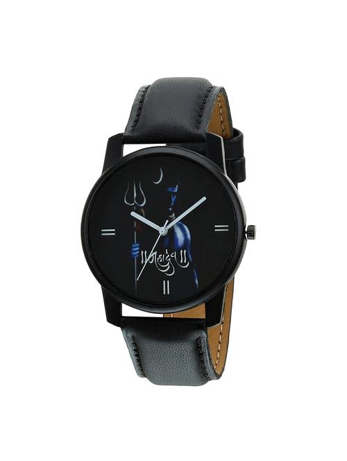 ridiqa analog mahadev print wrist watch for man - 15440748 - Very Small Image - 1