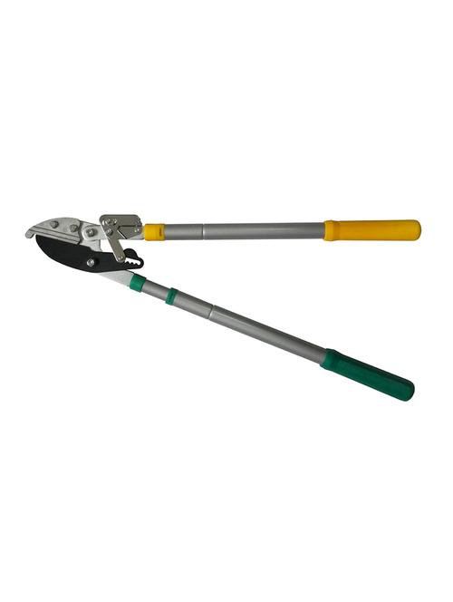 ratchet telescopic anvil lopper silver, green and yellow by wonderland 26.5 x 10 x 2 inch | garden tool - 15440971 - Very Small Image - 1