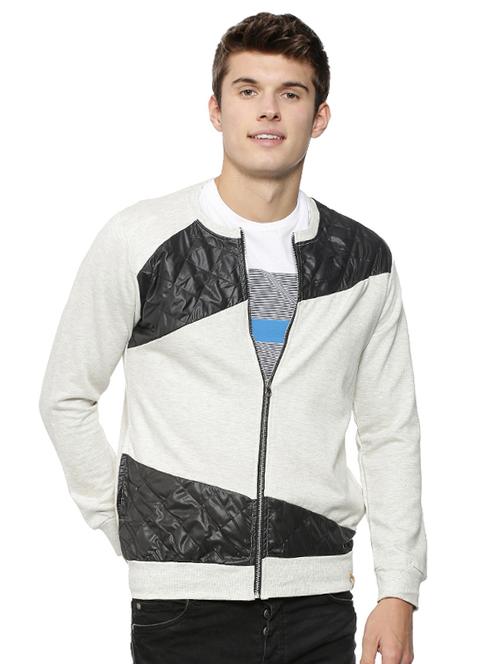 white cotton casual jacket - 15443855 - Very Small Image - 1