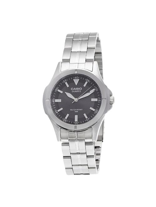 casio enticer analog grey dial men's watch - mtp-1214a-8avdf (a345) - 15444030 - Very Small Image - 1