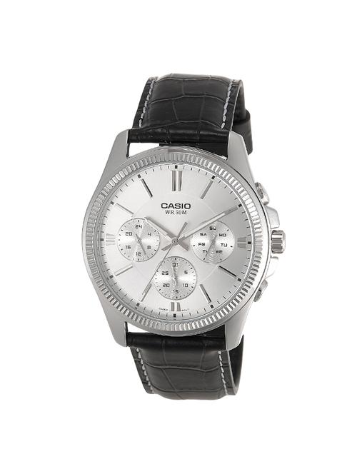 casio enticer white dial men's watch - mtp-1375l-7avdf (a839) - 15444053 - Very Small Image - 1