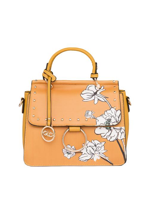yellow leatherette (pu) sling bag - 15444456 - Very Small Image - 1