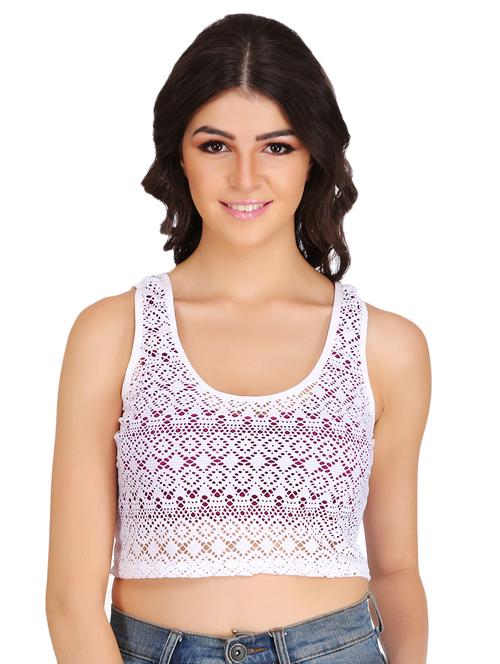 white lace bralette - 15448504 - Very Small Image - 1