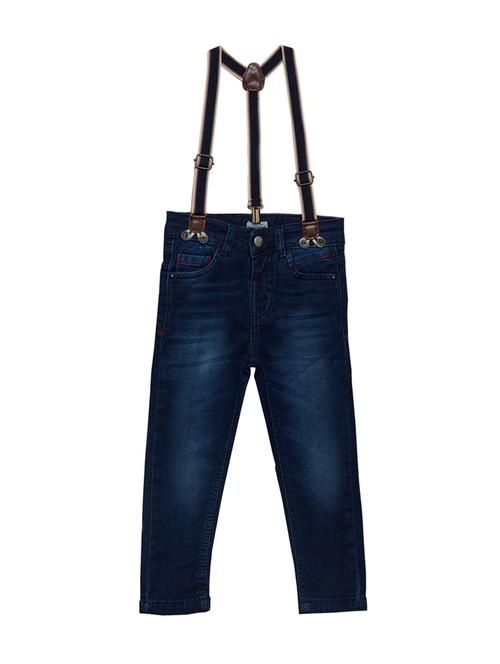 dark blue denim washed jeans - 15448644 - Very Small Image - 1