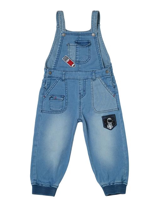 light blue denim dungaree - 15448764 - Very Small Image - 1