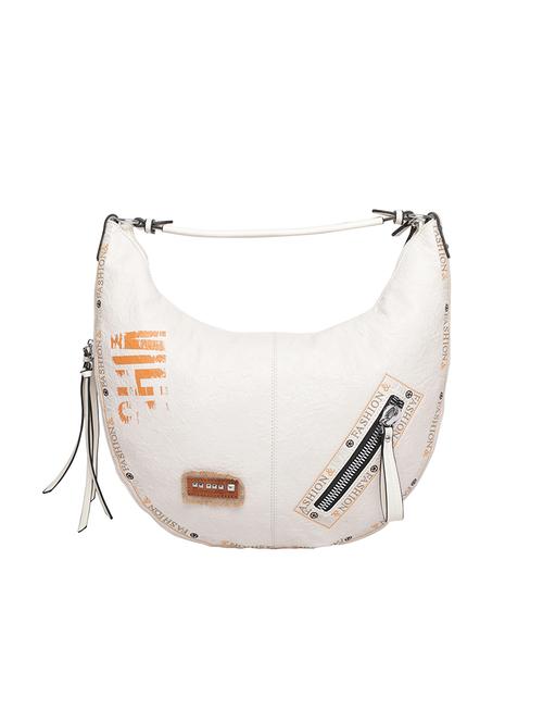 White Leatherette (pu) Sling Bag - 15451474 - Very Small Image - 1