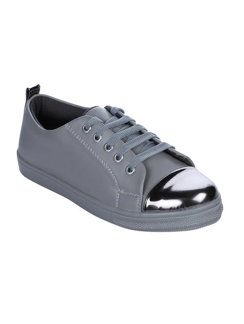 grey lace-up sneakers - 15454657 - Very Small Image - 1