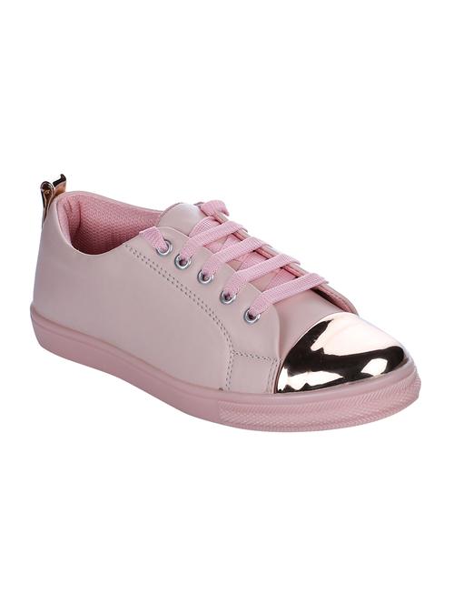 pink lace-up sneakers - 15454658 - Very Small Image - 1