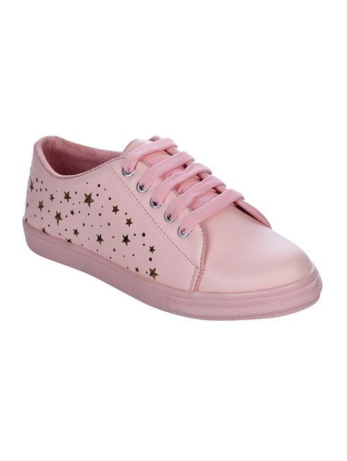 pink lace-up sneakers - 15454662 - Very Small Image - 1