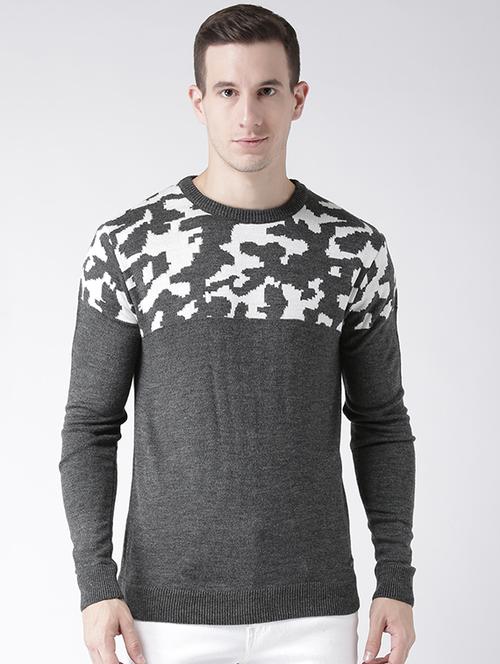 grey acrylic pullover - 15454978 - Very Small Image - 1