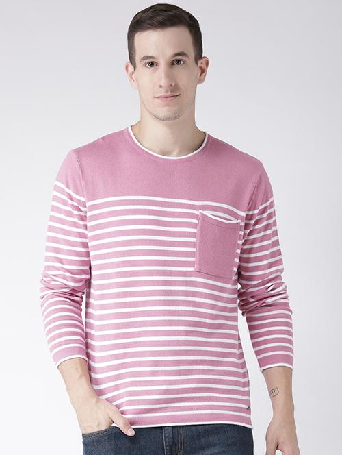 pink cotton pullover - 15455010 - Very Small Image - 1