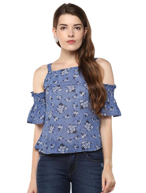 women's straight shoulder strap top - 15458933 - Very Small Image - 1