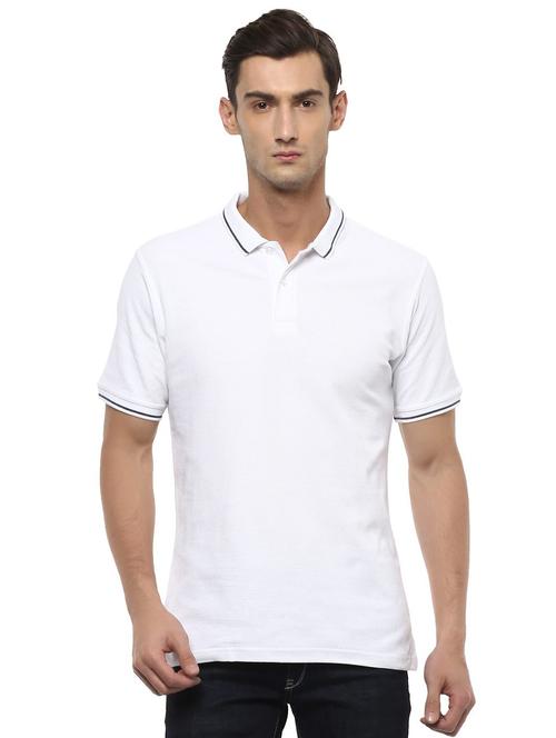 white polo t-shirt - 15459066 - Very Small Image - 1