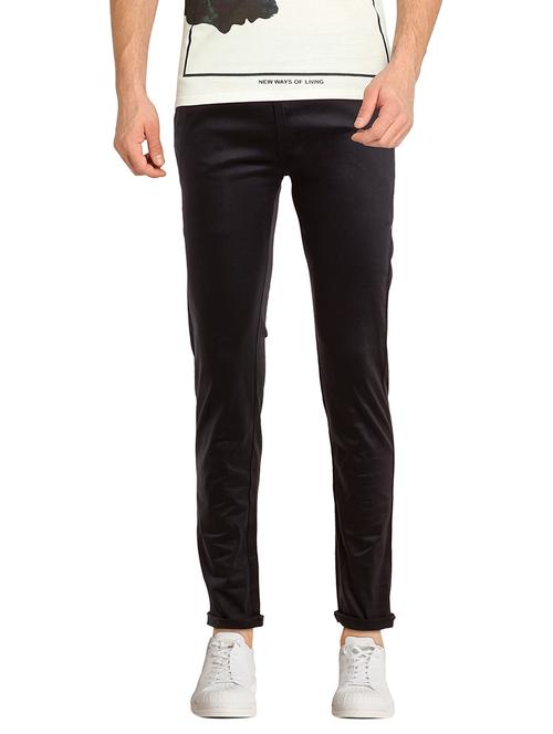 black cotton chinos - 15459252 - Very Small Image - 1