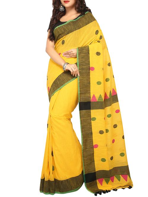 polka dots printed saree - 15463052 - Very Small Image - 1