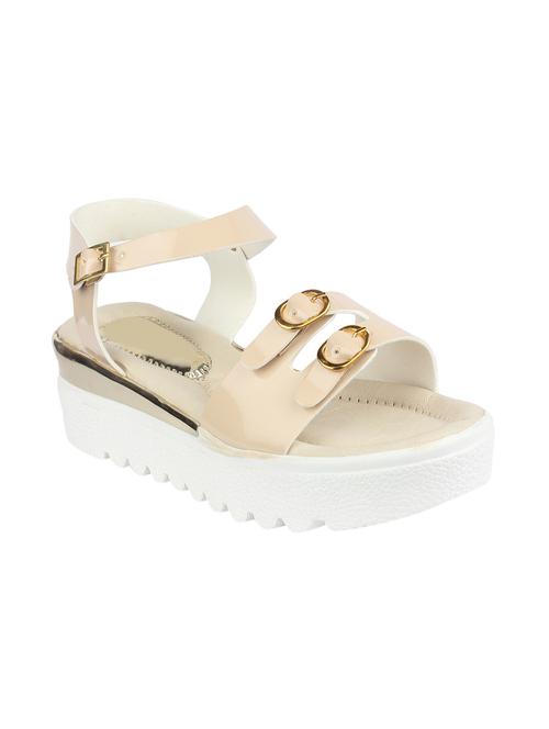 beige ankle strap wedges - 15463627 - Very Small Image - 1