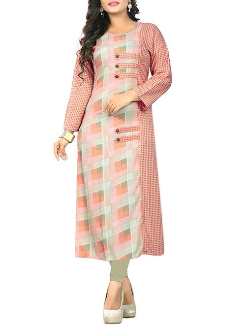 women's straight kurta - 15465148 - Very Small Image - 1