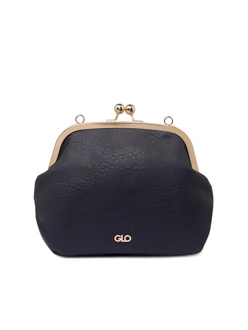 blue leatherette (pu) regular clutch - 15465500 - Very Small Image - 1